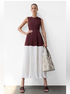 Simkhai | Dresses | Simkhai Womens Brinda Combo Gown White | Poshmark